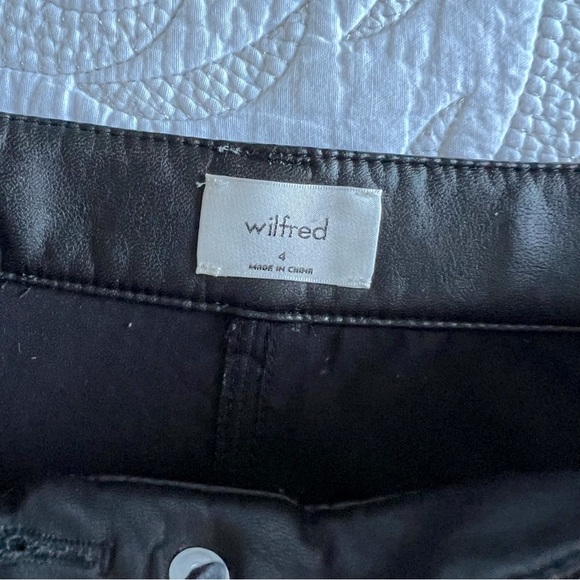 Aritzia - Wilfred - Rebel Pant - Black - Picture 9 of 16